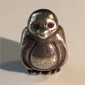 Pandora Smooth Head Penguin Sterling Silver Charm  retired